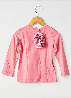 Sous-pull coupe cintrée manches longues rose MAYORAL fille