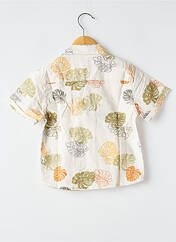 Chemise manches courtes beige MAYORAL pour garçon seconde vue