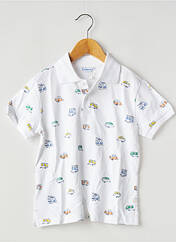 Polo blanc MAYORAL pour garçon seconde vue