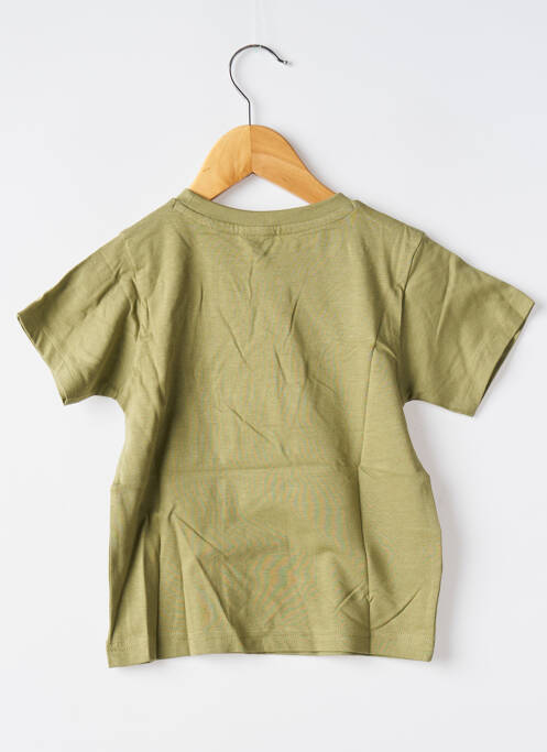 T-shirt coupe droite manches courtes vert MAYORAL garcon