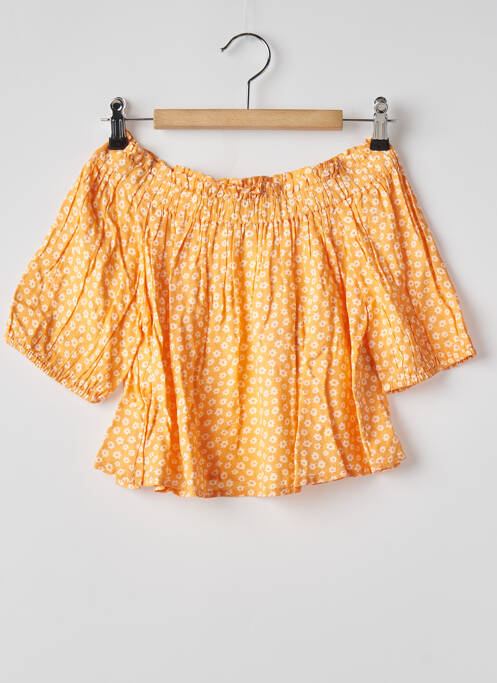 Blouse manches courtes manches courtes orange TIFFOSI fille