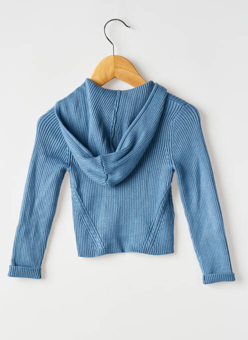 Gilet manches longues bleu MAYORAL pour fille