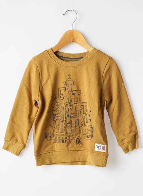 Sweat-shirt beige NOPPIES pour garçon