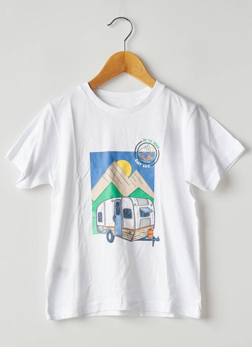 T-shirt blanc MAYORAL pour garçon