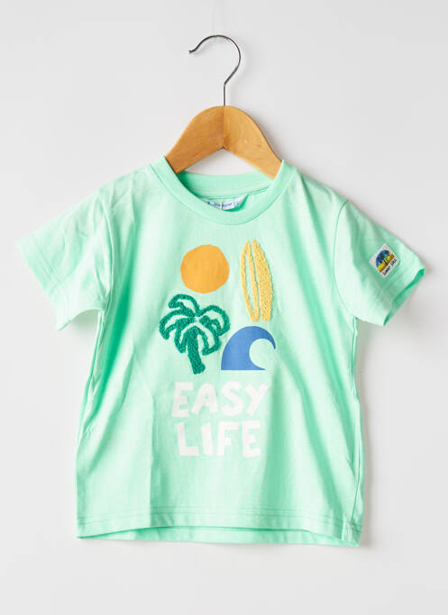 T-shirt vert MAYORAL pour garçon