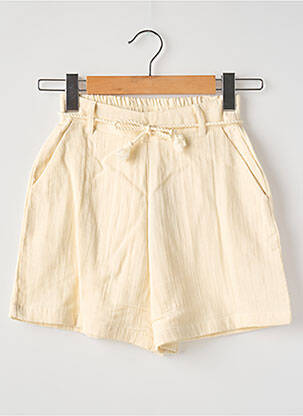 Short taille haute beige TIFFOSI fille