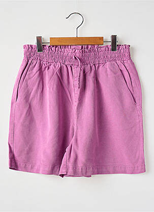 Short poches taille élastique violet TIFFOSI fille