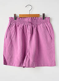 Short poches taille élastique violet TIFFOSI fille