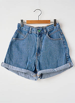 Short tissage denim taille élastique bleu TIFFOSI fille