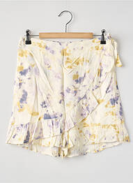 Jupe short fermeture liens à nouer blanc TIFFOSI fille