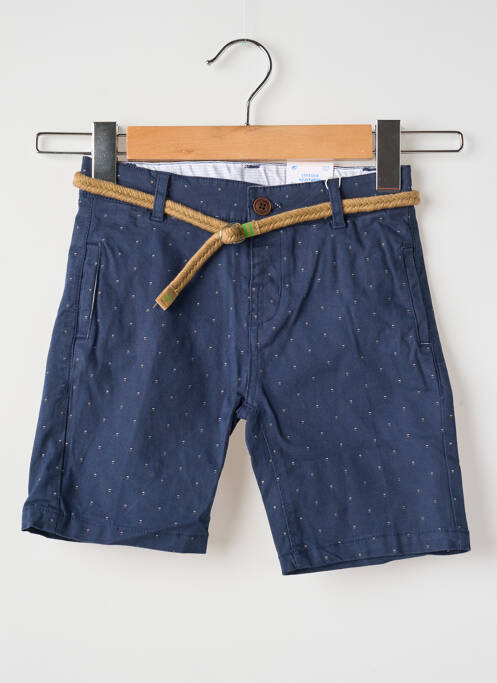 Bermuda bleu MAYORAL pour garçon