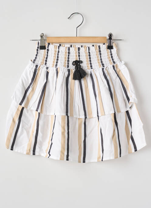 Jupe courte blanc MAYORAL pour fille