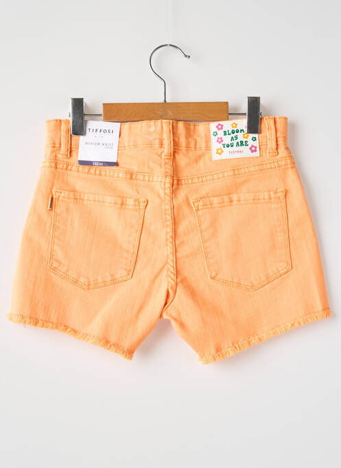 Short orange TIFFOSI pour fille