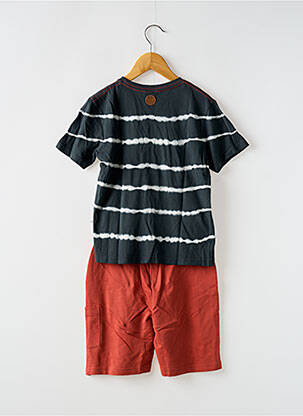 Ensemble short coupe droite gris BOBOLI garçon