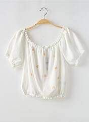 Top blanc TIFFOSI pour fille seconde vue