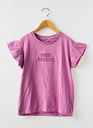 Top violet TIFFOSI pour fille