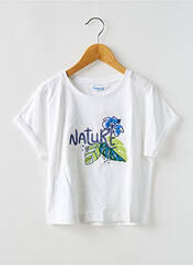 T-shirt blanc MAYORAL pour fille seconde vue