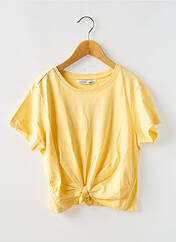 T-shirt jaune TIFFOSI pour fille seconde vue