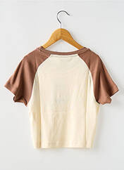 T-shirt marron TIFFOSI pour fille seconde vue