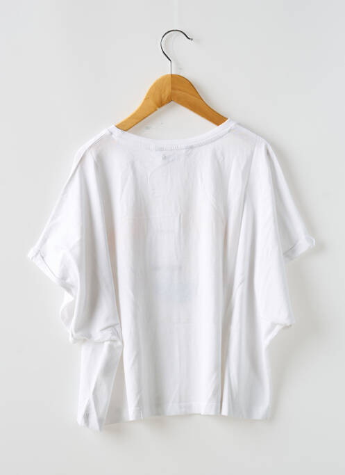 T-shirt coupe droite manches courtes blanc TIFFOSI fille