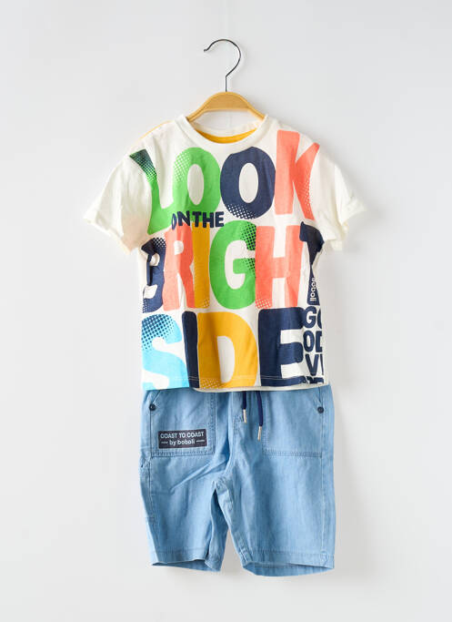 Ensemble short bleu BOBOLI pour garçon