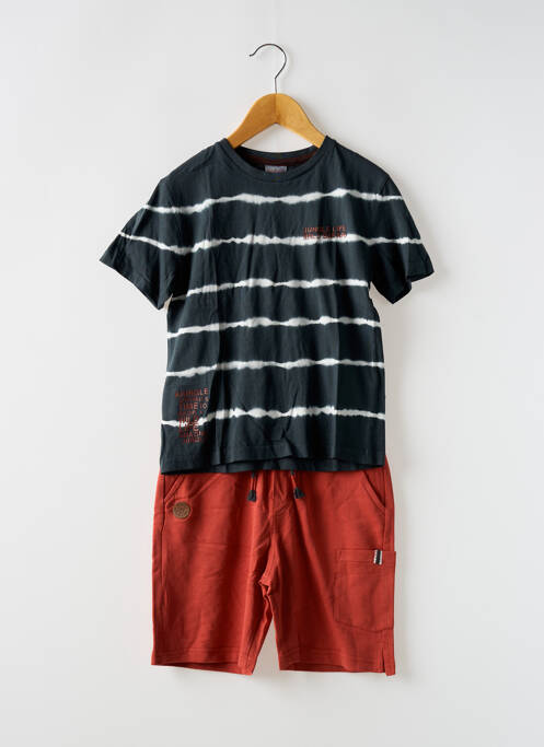 Ensemble short gris BOBOLI pour garçon