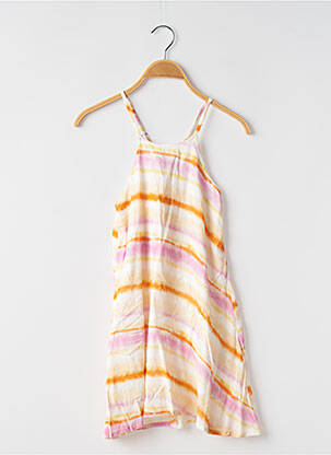 Robe mi-longue fines bretelles fines bretelles orange TIFFOSI fille
