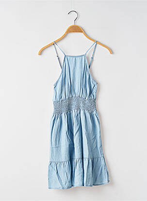 Robe mi-longue fines bretelles fines bretelles bleu TIFFOSI fille
