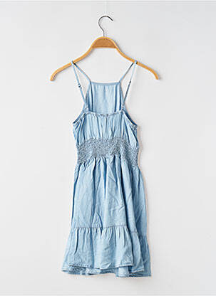 Robe mi-longue fines bretelles fines bretelles bleu TIFFOSI fille