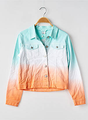 Veste casual col chemisier bleu BOBOLI fille