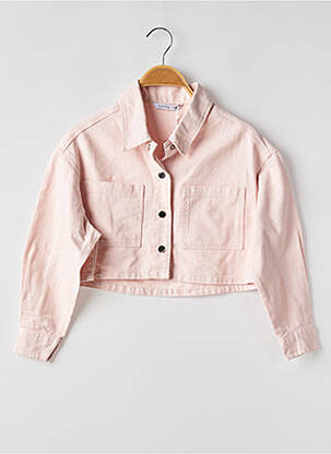 Veste casual col chemisier rose TIFFOSI fille