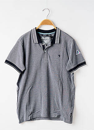 Polo coupe droite manches courtes gris J AND CO garcon