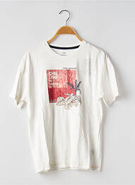 T-shirt coupe droite manches courtes blanc TIFFOSI garcon