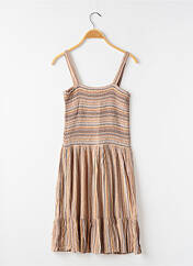 Robe mi-longue marron TIFFOSI pour fille seconde vue