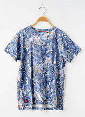 T-shirt bleu J AND CO pour garçon seconde vue