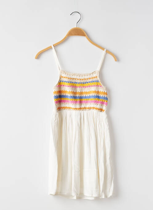 Robe mi-longue fines bretelles fines bretelles beige TIFFOSI fille