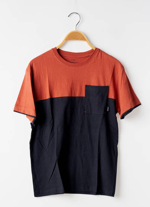 T-shirt coupe droite manches courtes noir TIFFOSI garcon