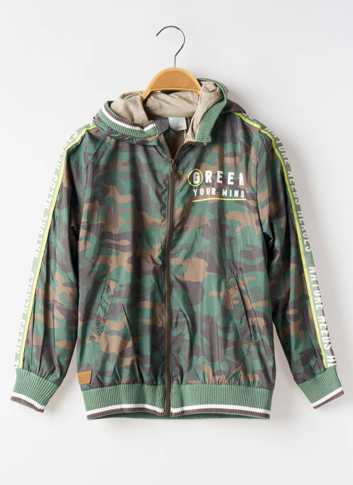 Imperméable vert BOBOLI pour garçon