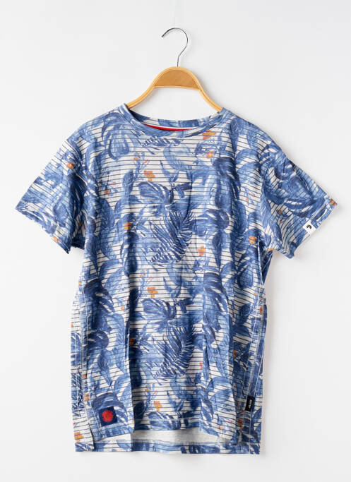 T-shirt bleu J AND CO pour garçon
