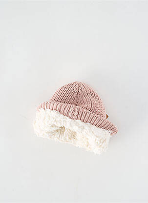 Bonnet maille grosse maille rose BABY'S ONLY fille