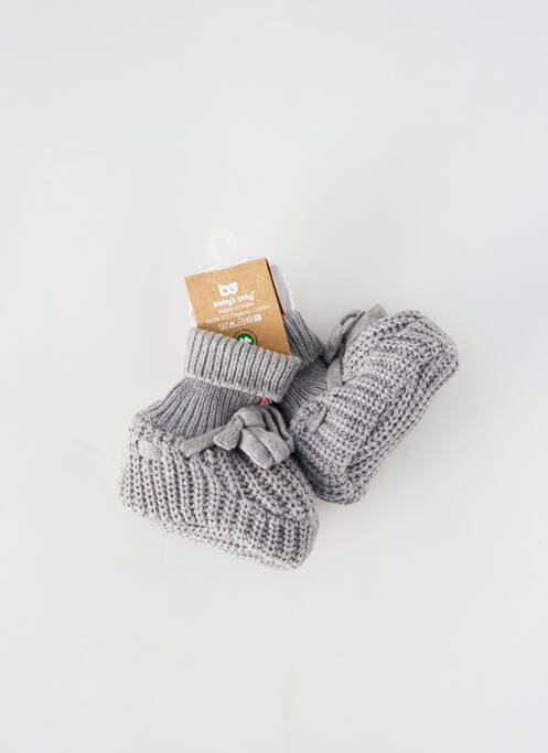 Chaussons/Pantoufles gris BABY'S ONLY pour enfant
