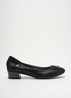 Ballerines impression talon plat jusqu'à 3cm noir COULEUR POURPRE femme
