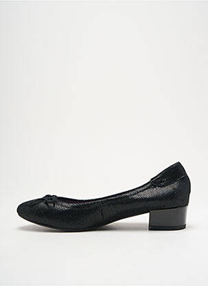 Ballerines impression talon plat jusqu'à 3cm noir COULEUR POURPRE femme
