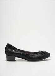 Ballerines noir COULEUR POURPRE pour femme seconde vue
