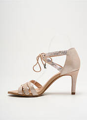 Sandales/Nu pieds beige FUGITIVE BY FRANCESCO ROSSI pour femme seconde vue