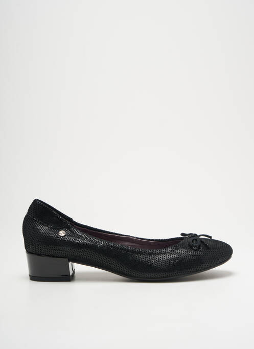Ballerines impression talon plat jusqu'à 3cm noir COULEUR POURPRE femme