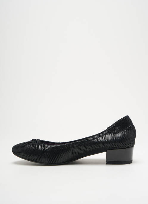 Ballerines impression talon plat jusqu'à 3cm noir COULEUR POURPRE femme
