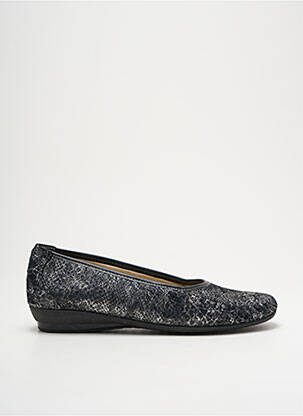 Ballerines impression talon plat jusqu'à 3cm argent BOISSY femme