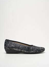 Ballerines impression talon plat jusqu'à 3cm argent BOISSY femme