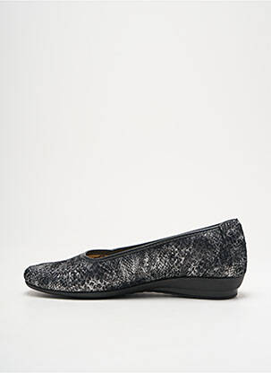 Ballerines impression talon plat jusqu'à 3cm argent BOISSY femme